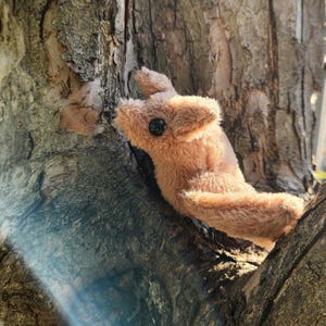 bat plushies handmade stuffed animal handsewn