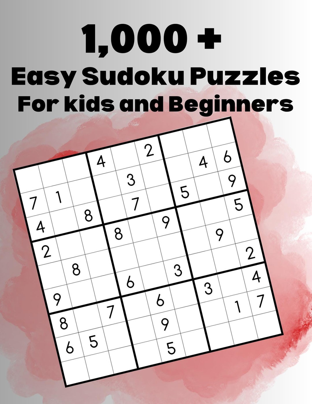 1,000+ Easy Sudoku Printable Sheets, 4x4, 6x6, 9x9, &amp; 12x12 Puzzles ...