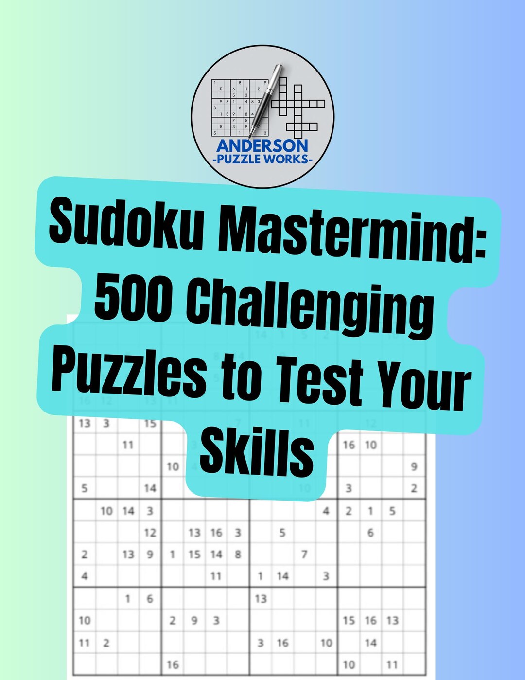Mastermind Math Puzzles Sudoku Mastermind: 500 Challenging Puzzles to Test Your Skills - Etsy