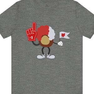 Buckeye de dibujos animados / Fanático n.° 1 / Diseño extravagante / Regalo perfecto / Ropa informal / Tallas para adultos y niños / Ohio Nut /