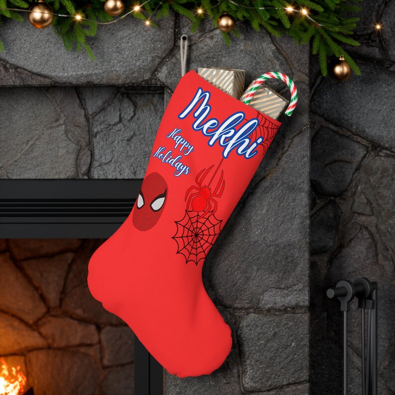 20 Inch Spideman Chistmas Stocking