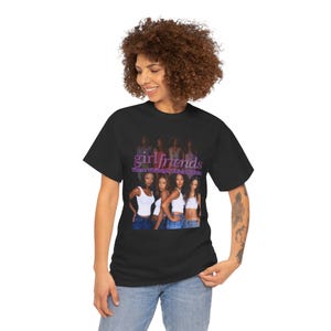 Girlfriends TV Show Shirt There Through Thick & Thin Graphic Tee, 90s Black Sitcom Shirt, Best Friend Gift, Melanin Magic Tee
