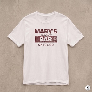 Vintage Mary's Place Chicago T-Shirt, Retro Tauchbar T-Shirt