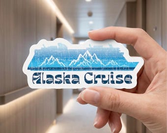 Alaska Cruise Die-Cut Magnet, Cabochon Tür Dekor