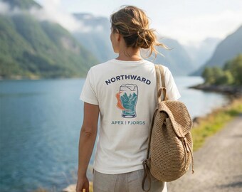 Norwegen 2026 Kreuzfahrt Apex Segelshirt - Nordwärts Abenteuer T-Shirt