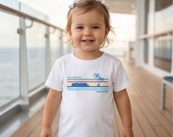 Karibik 2026 Kleinkind Cruise Tee - Star of the Seas Grafik Shirt