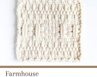 PATRÓN: Salvamanteles "Granja" / Descarga digital en PDF