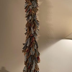 38 Inch Tall Homespun Rag Christmas Trees - Etsy