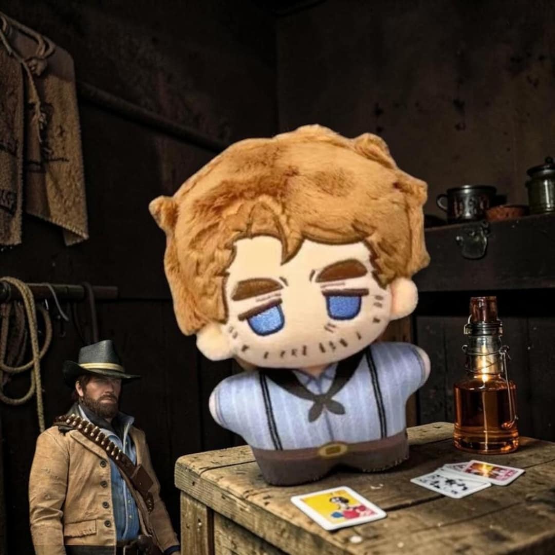 10cm Red Dead Redemption 2 Arthur Morgan Plush Doll Stuffed Toy, Cute ...