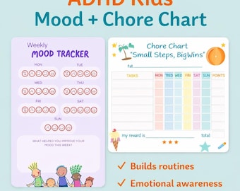 Tabla de recompensas para niños con TDAH que realmente los motiva (Descarga en PDF)