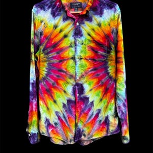 rainbow double fan fold flannel