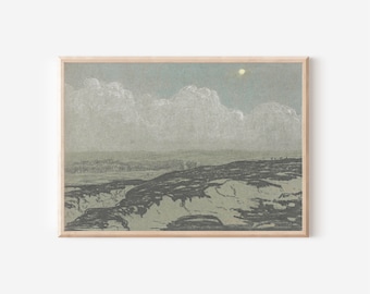 Vintage Landscape Art | PRINTABLE Wall Art | Downloadable Prints | Oil Painting | Digital Artwork | Vintage Prints | Downloadable Artwork