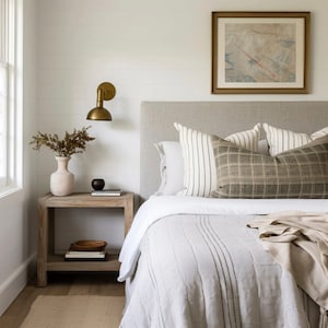 Mid Century Modern Abstract Painting Large Printable Wall Art Neutral