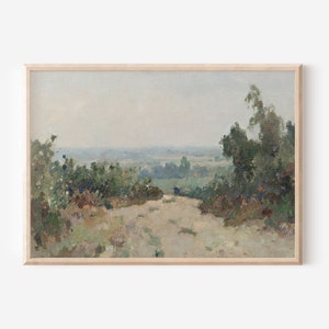 Vintage Abstract Painting of Landscape | Downloadable Prints | Digital Artwork | PRINTABLE Walll Art | Downloadable Artwork | Room Decor