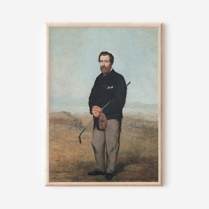 Vintage Golfer Art | Antique Golf Downloadable Prints | Golf Lover Gift Idea | Gallery Wall Artwork | Office Wall Decor