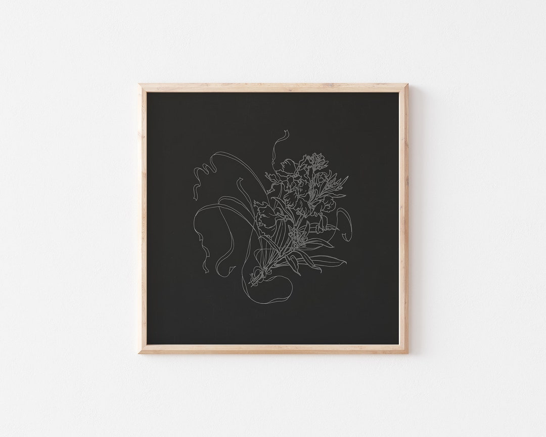 Vintage Floral PRINTABLE Artwork Downloadable Print Etsy