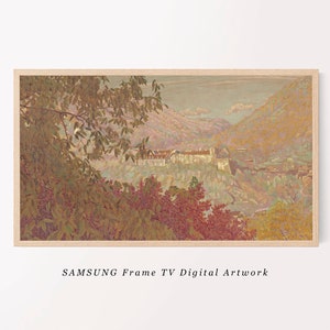 Vintage Autumn Painting for Samsung Frame TV | 19th Century Artwork | Downloadable Artwork for TV | Fall TV Artwork