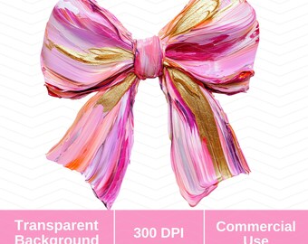 Brushstroke Coquette Bow PNG | Valentines Day Coquette Bow PNG | Valentine Brushstroke Png | Coquette Png | Bow png | Preppy Png | Viral Png