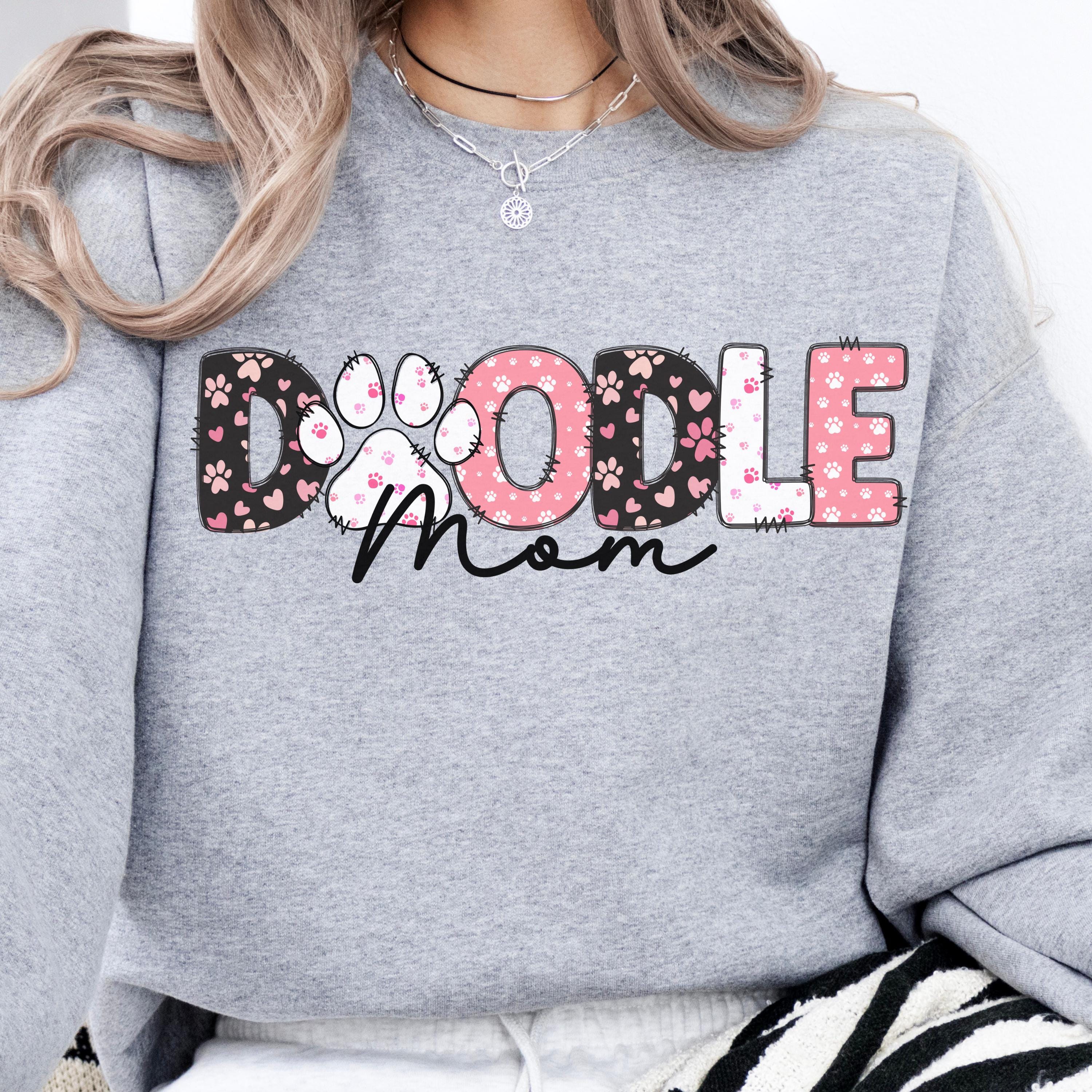 Doodle Mom Mama PNG | Dog Mama Sublimation | Goldendoodle PNG | Dog Mom ...