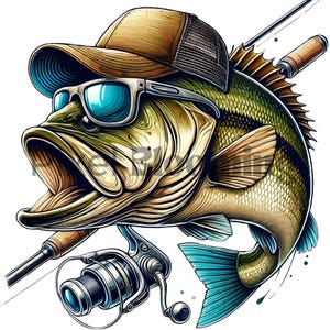 Tackle box png | Fishing pole png | Fishing rod png | bass fisherman png | bass sublimation | bass fish png, bass fishing png, fisherman png