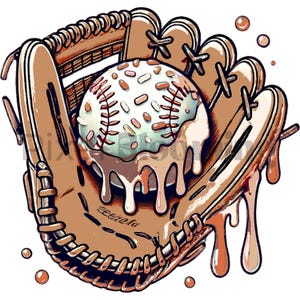 Icecream Drip PNG | Baseball Chocolate | Baseball Ice Cream | Ice cream drip | Baseball drip | Baseball lifestyle | Ice cream sprinkle
