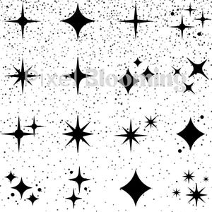 Starry night png | Cosmic png | Starry clipart | Sparkles png | Starry design, Elegant stars, Stars and sparkles, Sparkle png, Celestial png