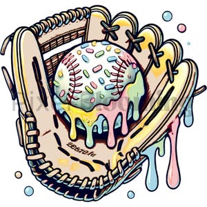 Icecream Drip PNG | Cute youth baseball | Baseball Ice Cream | Ice cream drip | Baseball drip | Baseball lifestyle | Ice cream sprinkle