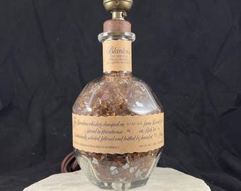Blanton's Lamp / Repurposed / Blanton's Lamp / Bourbon Lamp