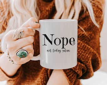 Funny Christian Coffee Mug Gift, Religious Ceramic Mug, Positive Mug Gift, Positive Gifts, Christian Mug, Christian Gift, Funny Coffee Mug