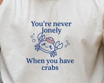 Funny Crab PNG, Inappropriate Adult Humor Sublimation Design, Unhinged Digital Download, Rude Gag Gift DTF File, Cheeky Sailor Crab Clip Art