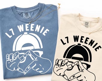 L7 Weenie Baseball Softball PNG: The Sandlot Apparel (Digital Download)