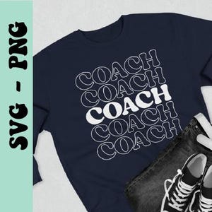 Trainer SVG und PNG-Bundle, moderner Trainer, jubeln, Sportcoach, Schule svg, sofortiger Download, College-Volleyball, Zirkeldatei, Baseballschule