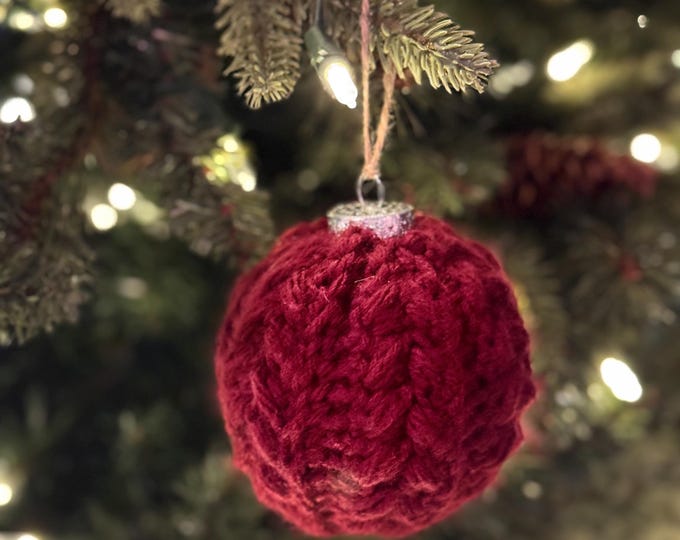 Featured listing image: Snowy Wheat Ornaments