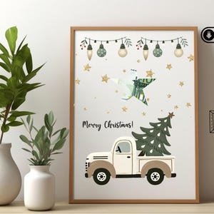 Christmas money gift, wish fulfiller, Christmas gift, digital download, Christmas money