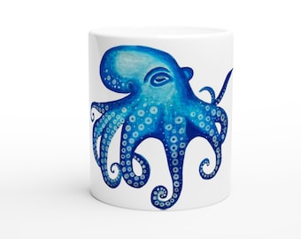 Octopus Ceramic Mug by Greta Siren