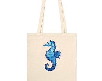 Seahorse Tote Bag by Greta Siren