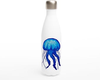 Jellyfish Water Bottle by Greta Siren