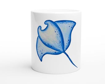 Stingray Ceramic Mug by Greta Siren
