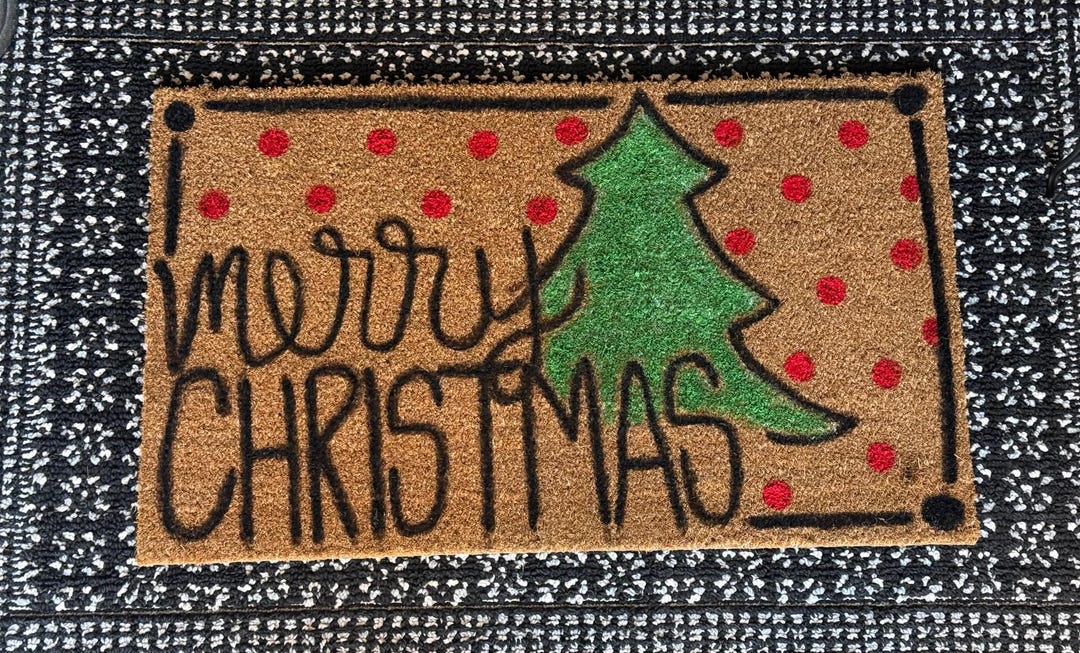 Door Mat Christmas Ideas