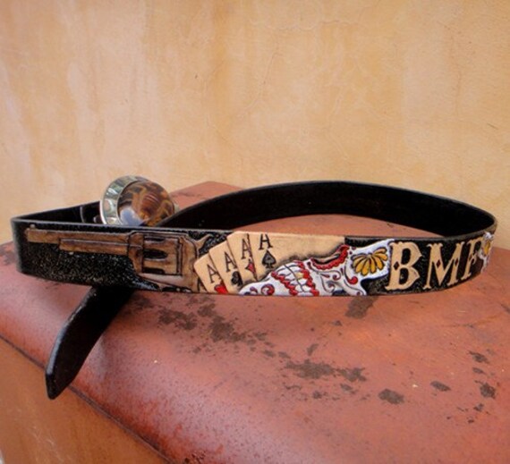 Custom Leather Belt Etsy