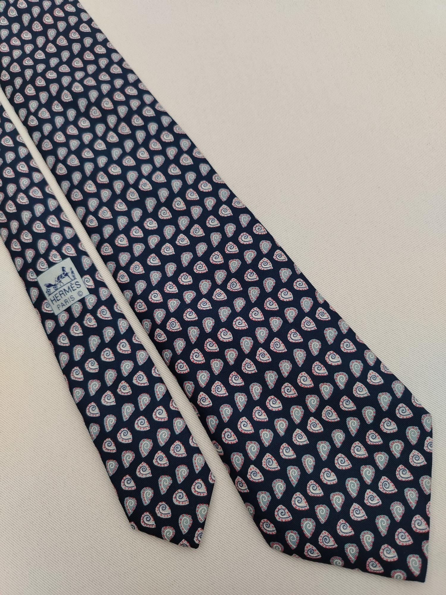 Hermes fish tie - Etsy 日本
