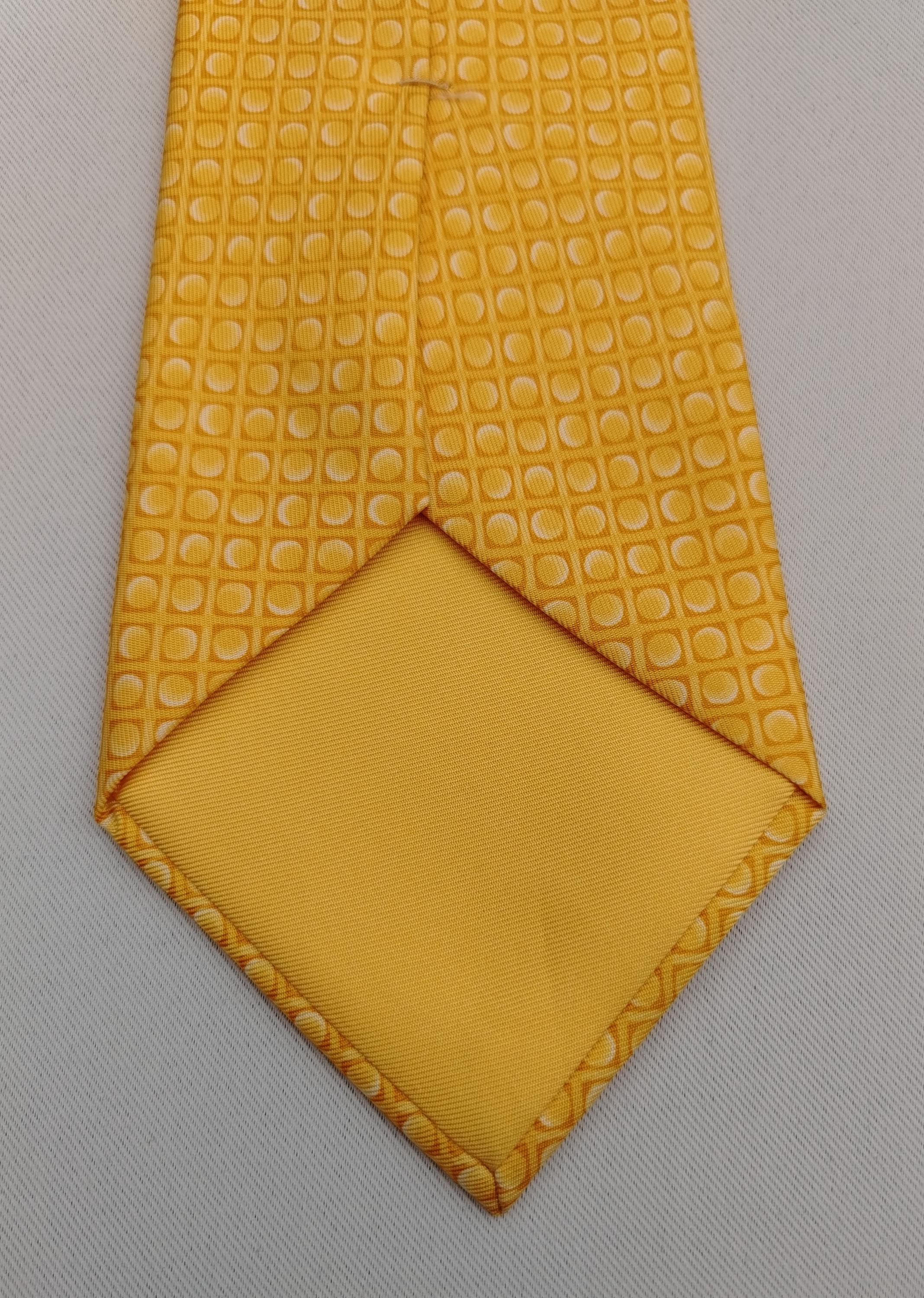 Authentic Hermes Paris Vintage 5333 TA Silk Necktie, Whimsical