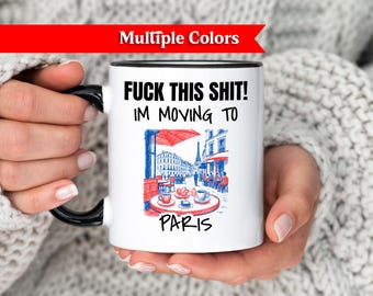 Caneca de café de Paris, presente para amantes de Paris, lembrança exclusiva de Paris, presente com a Torre Eiffel, ideia para uma viagem romântica a Paris, presente para ela, presente de aniversário