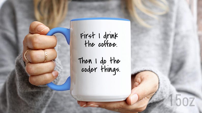 Codeerkoffiemok, grappig codeercadeau, aanwezige programmeur, cadeau-idee softwareontwikkelaar, mok IT-coder, verjaardagscadeau techneut, verjaardagscadeau afbeelding 4