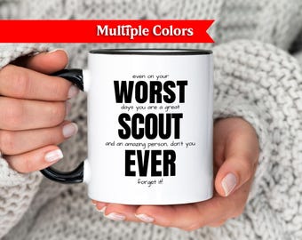 Scout Kaffeetasse, Scout Anführer Geschenk, Troop Scout Geschenk, Future Scout Award, Eagle Scout Geschenk, Boy Scout Geburtstag, Girl Scout Mom Dad