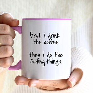 Coding Coffee Mug, Funny Coding Gift, Coding Lover Present, Programmer Mug, Developer Gift, Birthday Present for Coder, Unique Gift Idea image 5