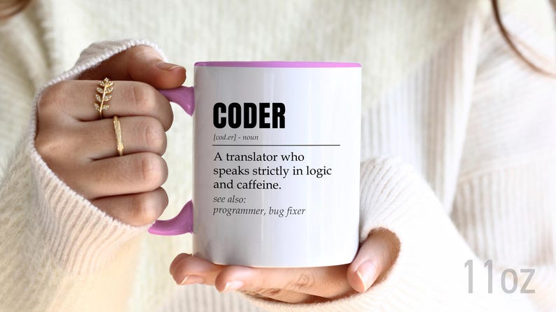 Coder koffiemok, grappig cadeau programmeur, unieke codering ontwikkelaar coder mok, beste software-ingenieur verjaardagscadeau voor coder, verjaardagscadeau afbeelding 6