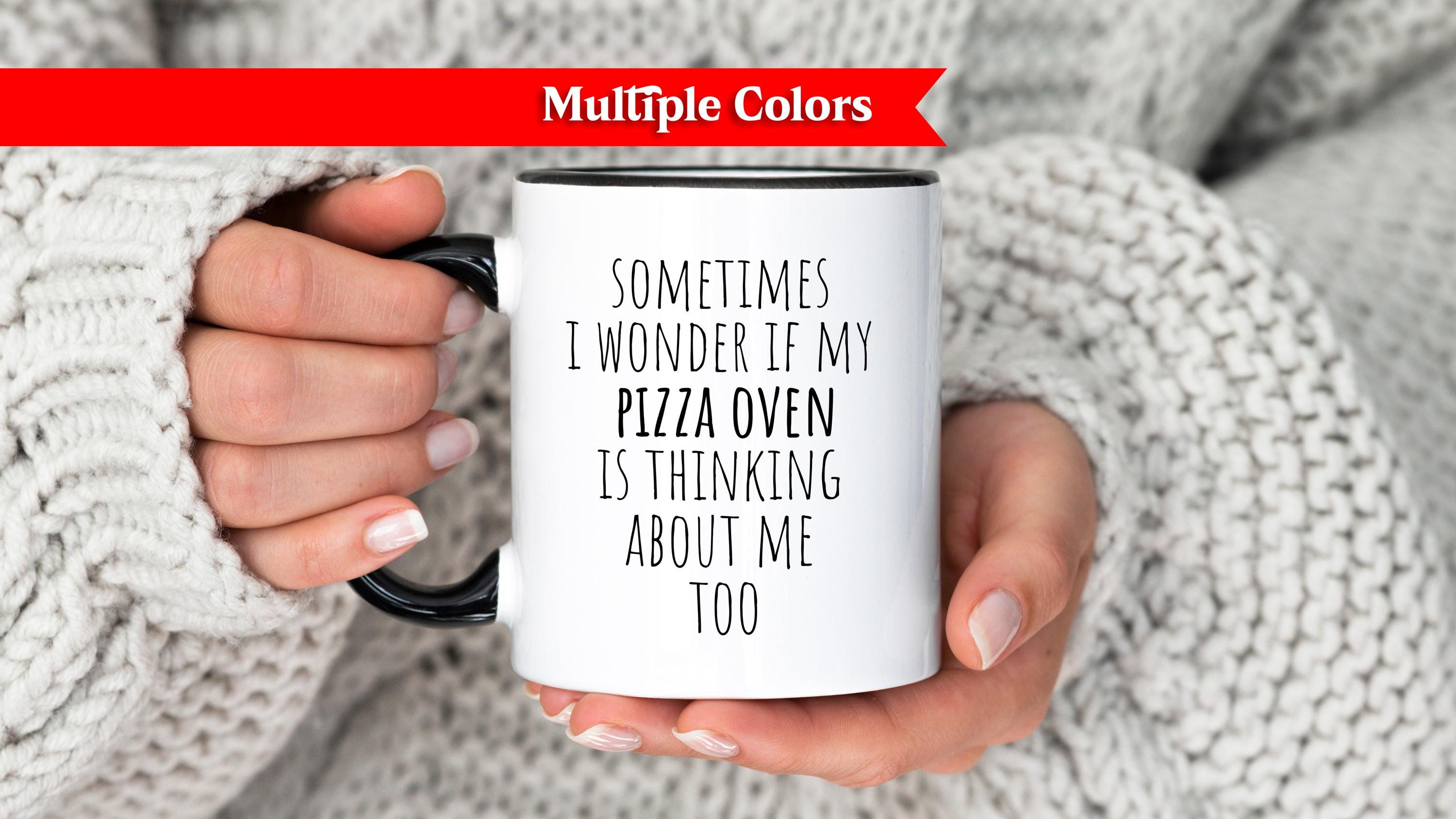 Tazza da caffè con forno per pizza, regalo per gli amanti del forno per pizza, regalo unico per forno per pizza, per gli appassionati di forni per piz