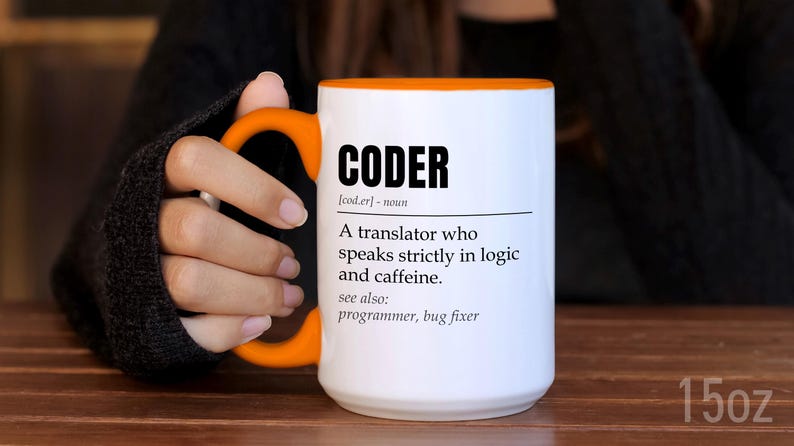 Coder koffiemok, grappig cadeau programmeur, unieke codering ontwikkelaar coder mok, beste software-ingenieur verjaardagscadeau voor coder, verjaardagscadeau afbeelding 7
