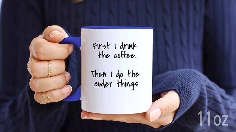 Codeerkoffiemok, grappig codeercadeau, aanwezige programmeur, cadeau-idee softwareontwikkelaar, mok IT-coder, verjaardagscadeau techneut, verjaardagscadeau afbeelding 3